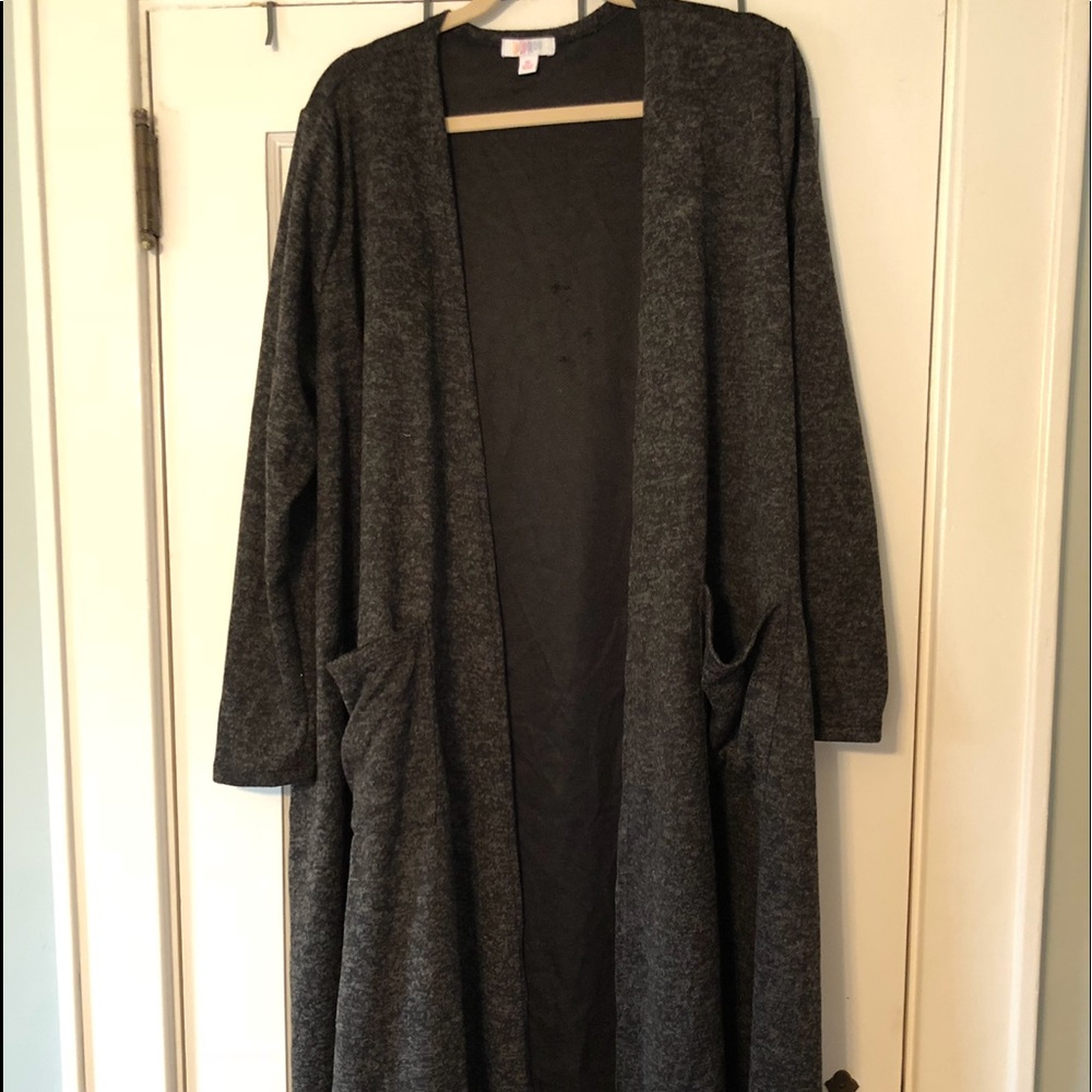 Lularoe Dark Grey Sarah